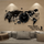 3D Digital World Map Wooden Wall Clock 24x24