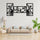(3PCS Set) 3D Wooden Kun Faya Kun Wall Art