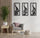 3 PCS Wooden Tasbeeh-e-Fatima Wall Art