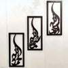 3 PCS Wooden Tasbeeh-e-Fatima Wall Art