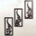 3 PCS Wooden Tasbeeh-e-Fatima Wall Art