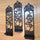 3 Piece Wooden Islamic Wall Decor Arabic Calligraphy Set