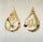 ALLAH MUHAMMAD Golden Acrylic Islamic Wall Art