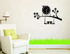 Birds on Tree Coffee Cups 3D DIY Wall Clock