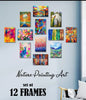 Colorful Nature Canvas Art Prints 12 Pcs Set