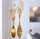 EVENTO 3D Acrylic Mirror Wall Decor 2 Panel Set