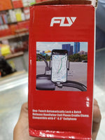FLY Motorcycle Phone Mount | 360° Adjustable | Universal Handlebar Holder