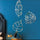 Golden Maple Leaf Acrylic Mirror Wall Decor