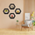 Hexagon Shape 3D Wooden Wall Shelves