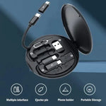 5-in-1 Multifunctional Data Cable Set | 60W Fast Charging | Universal Charging Kit