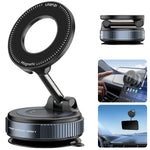 360° Vacuum Magnetic Car Phone Mount | Suction Cup | Hands-Free Holder