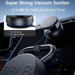 360° Vacuum Magnetic Car Phone Mount | Suction Cup | Hands-Free Holder